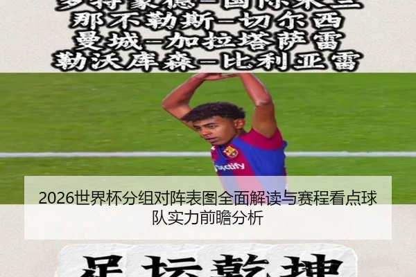 2026世界杯分组对阵表图全面解读与赛程看点球队实力前瞻分析